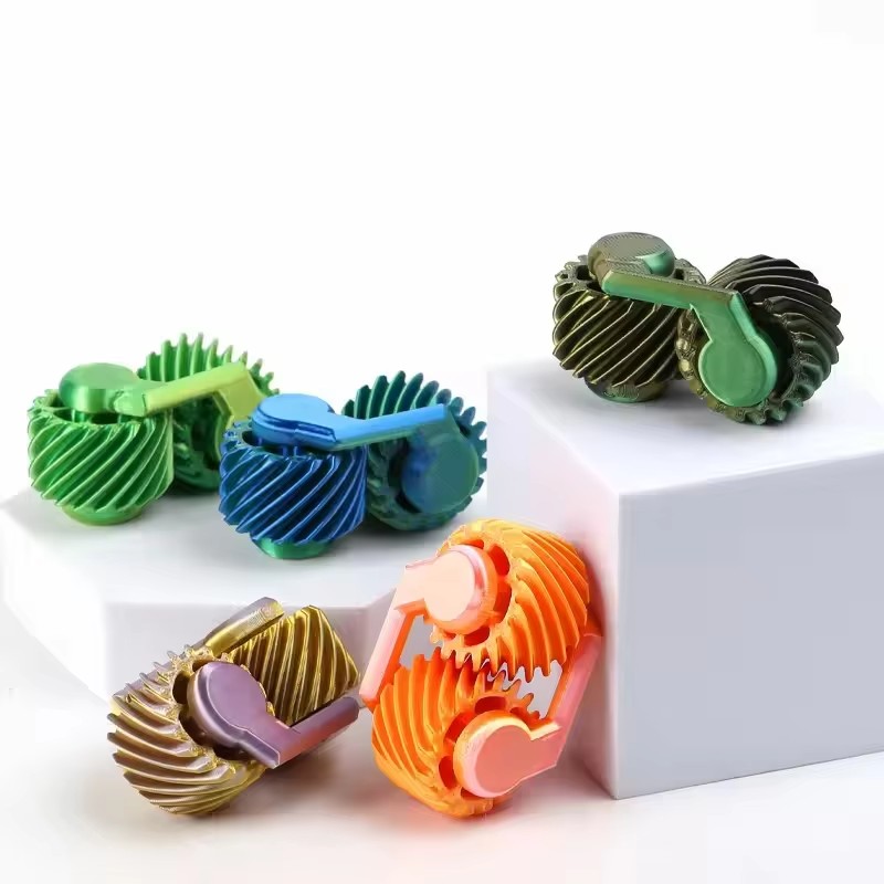 1PCS 3D Printed Fidget Spinner - 3D Printing Gears review and price